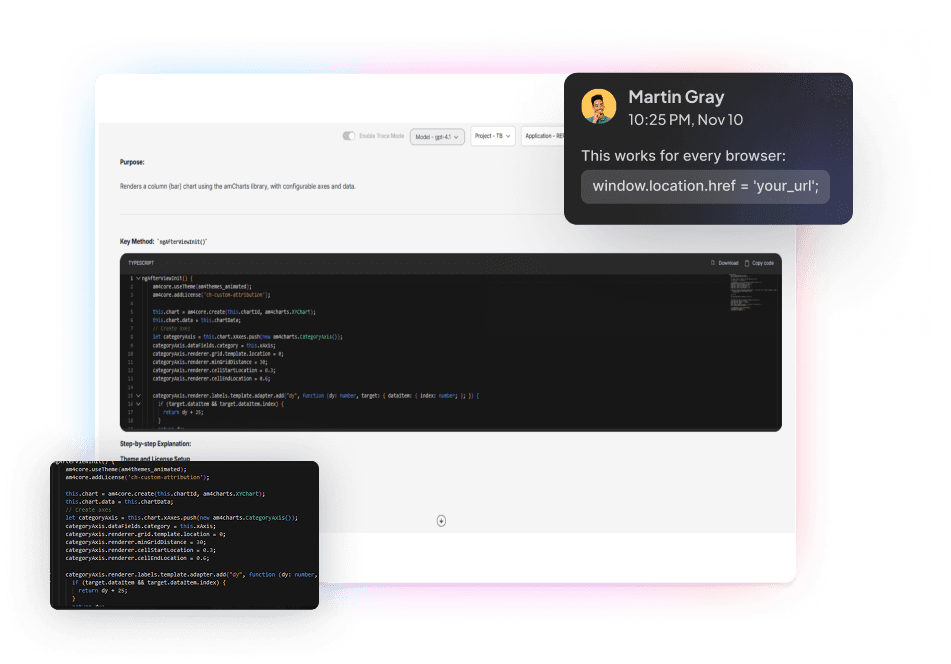 Lumos Web App unified browser interface for collaboration, code generation, task management, and AI agent interaction