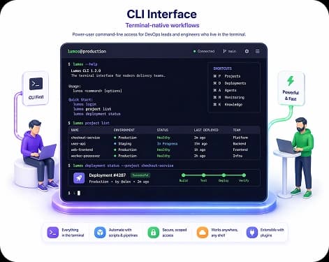 Lumos CLI interface preview